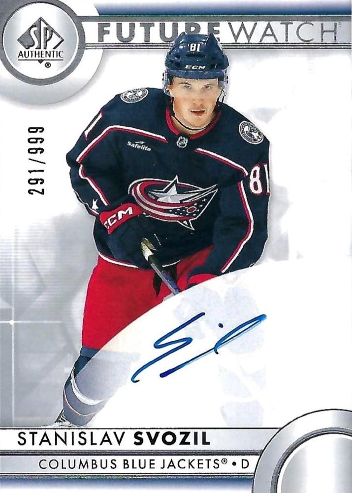 Stanislav Svozil #180 Columbus Blue Jackets | 2023-24 SP Authentic