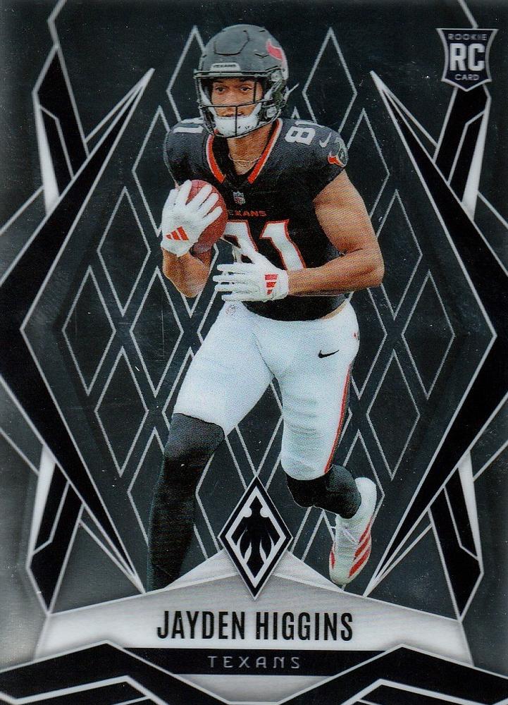 Jayden Higgins #180 Houston Texans | 2025 Panini Phoenix | NFL Football
