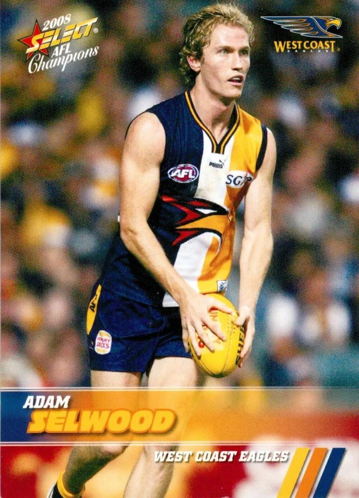 Adam Selwood #181 West Coast Eagles | 2008 Select AFL Champions
