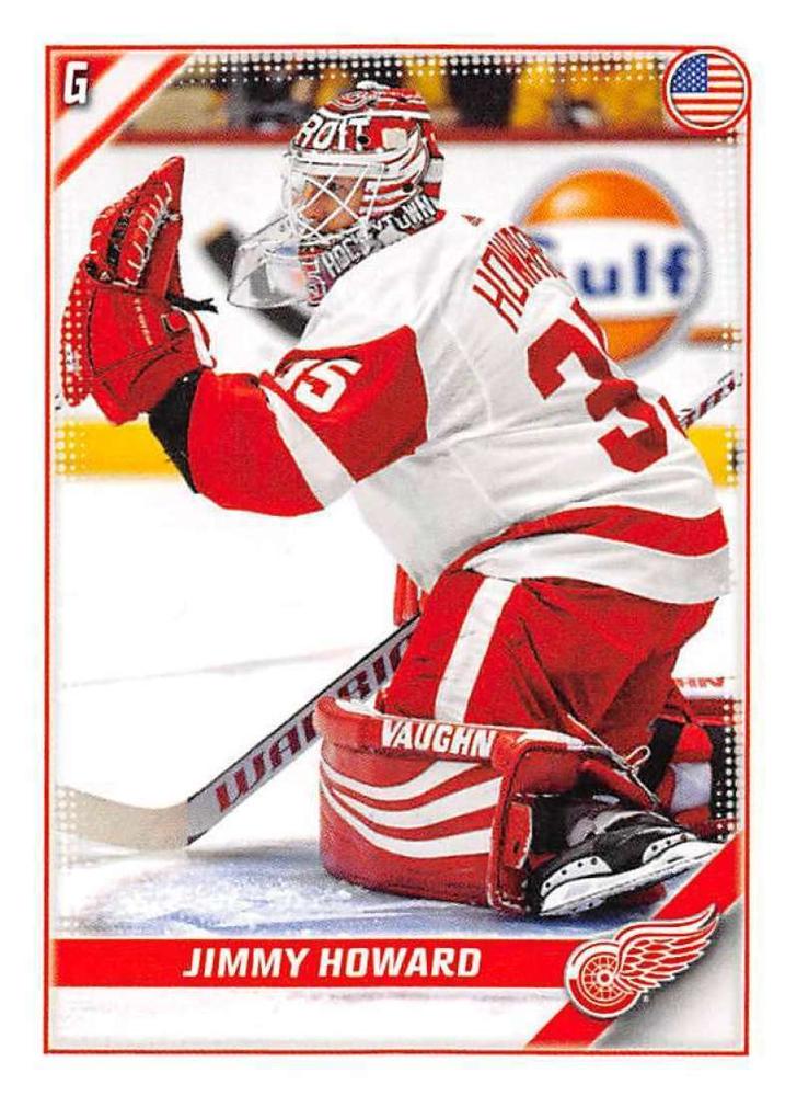 Jimmy Howard #181 Detroit Red Wings | 2019-20 Topps NHL Sticker Collection