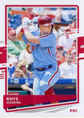 Rhys Hoskins #181 Philadelphia Phillies | 2020 Donruss