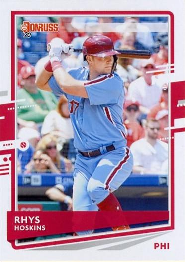 Rhys Hoskins #181 Philadelphia Phillies | 2020 Donruss