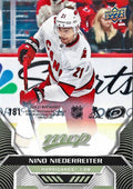 Nino Niederreiter #181 Carolina Hurricanes | 2020-21 Upper Deck MVP Puzzle Backs