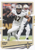 Jared Cook #181 New Orleans Saints | 2020 Panini Donruss | NFL Football