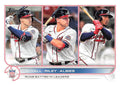 NL RBI Leaders (Adam Duvall / Austin Riley / Ozzie Albies) #181 Atlanta Braves | 2022 Topps