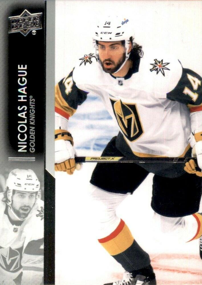 Nicolas Hague #181 Vegas Golden Knights | 2021-22 Upper Deck