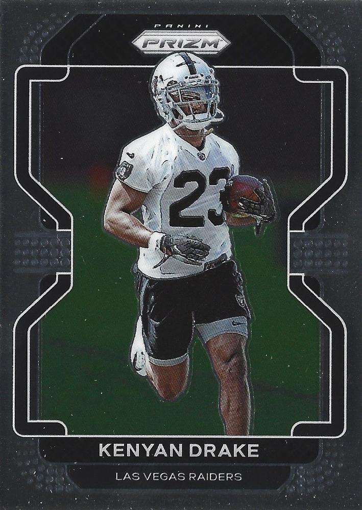 Kenyan Drake #181 Las Vegas Raiders | 2021 Panini Prizm | NFL Football