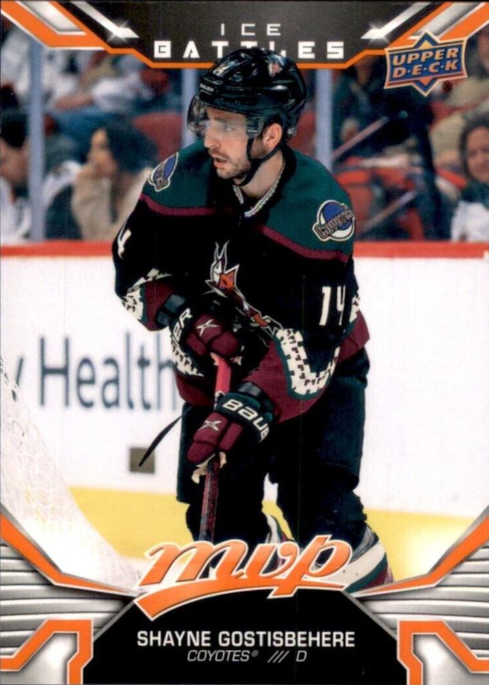 Shayne Gostisbehere #181 Arizona Coyotes | 2022-23 Upper Deck MVP Ice Battles