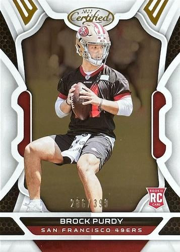 Brock Purdy #181 San Francisco 49ers | 2022 Panini Certified | NFL Football