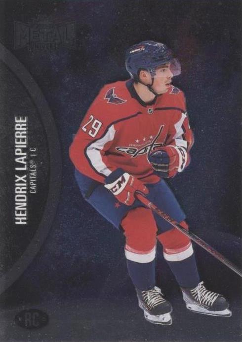 Hendrix Lapierre Rookie #181 Washington Capitals | 2021-22 SkyBox Metal Universe