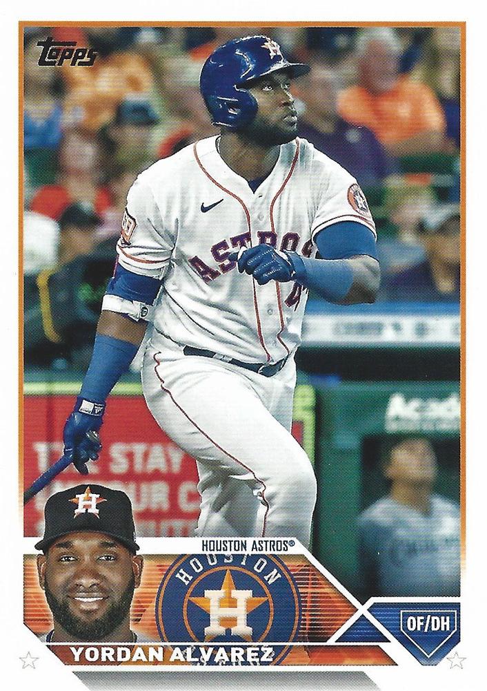 Yordan Alvarez #181 Houston Astros | 2023 Topps