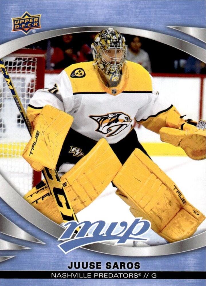 Juuse Saros #181 Nashville Predators | 2023-24 Upper Deck MVP