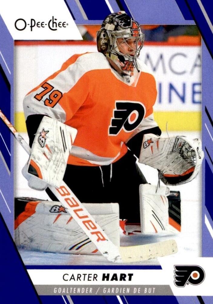 Carter Hart #181 Philadelphia Flyers | 2023-24 O-Pee-Chee Blue Border