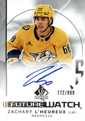 Zachary L'Heureux #181 Nashville Predators | 2024-25 SP Authentic