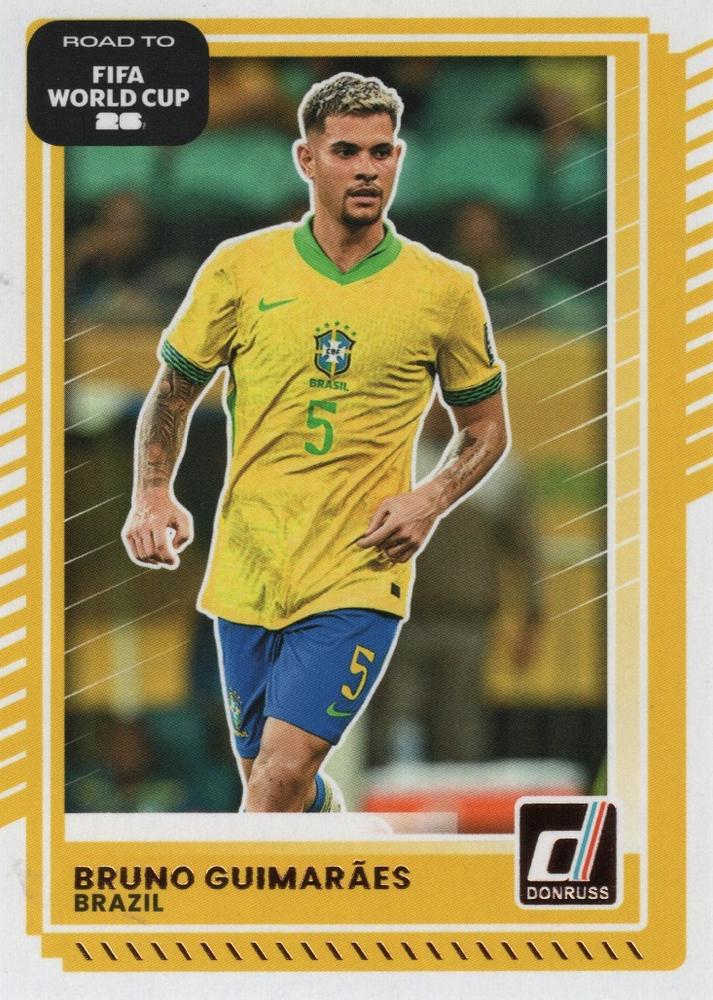 Bruno Guimaraes #181 Brazil | 2025-26 Donruss Road to FIFA World Cup