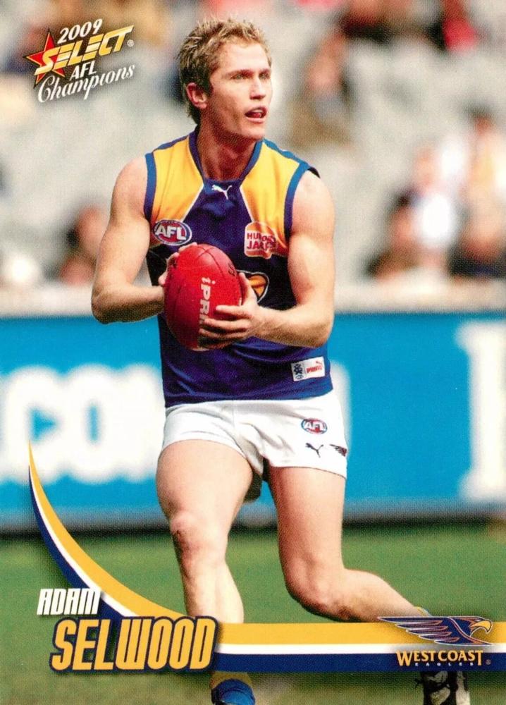 Adam Selwood #182 West Coast Eagles | 2009 Select AFL Champions