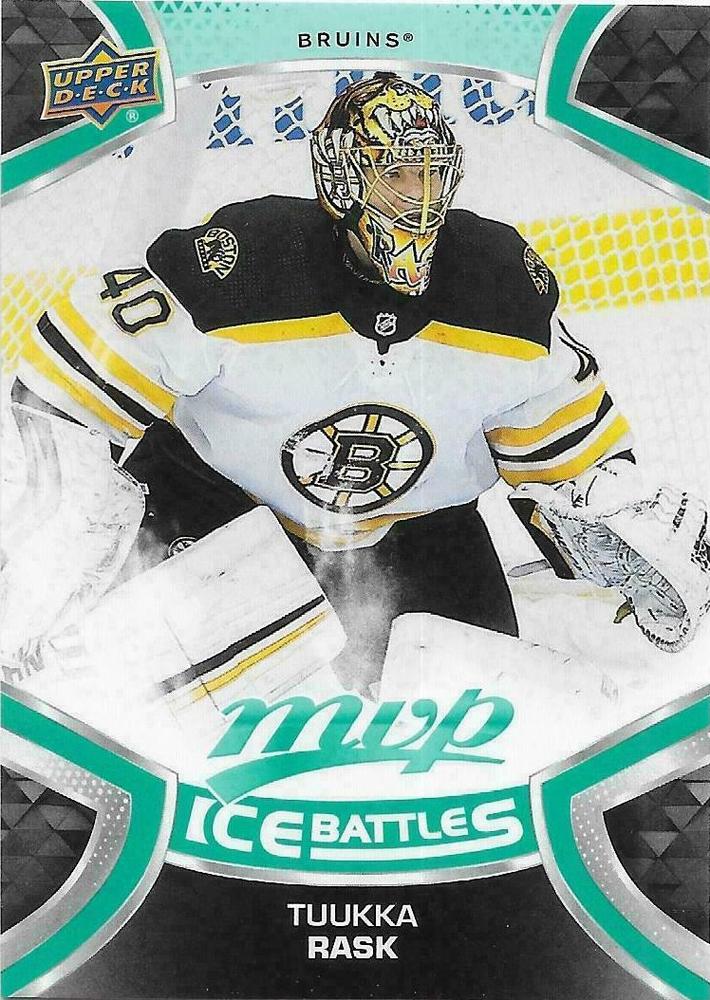 Tuukka Rask #182 Boston Bruins | 2021-22 Upper Deck MVP Ice Battles