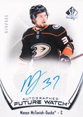 Mason McTavish #182 Anaheim Ducks | 2021-22 SP Authentic