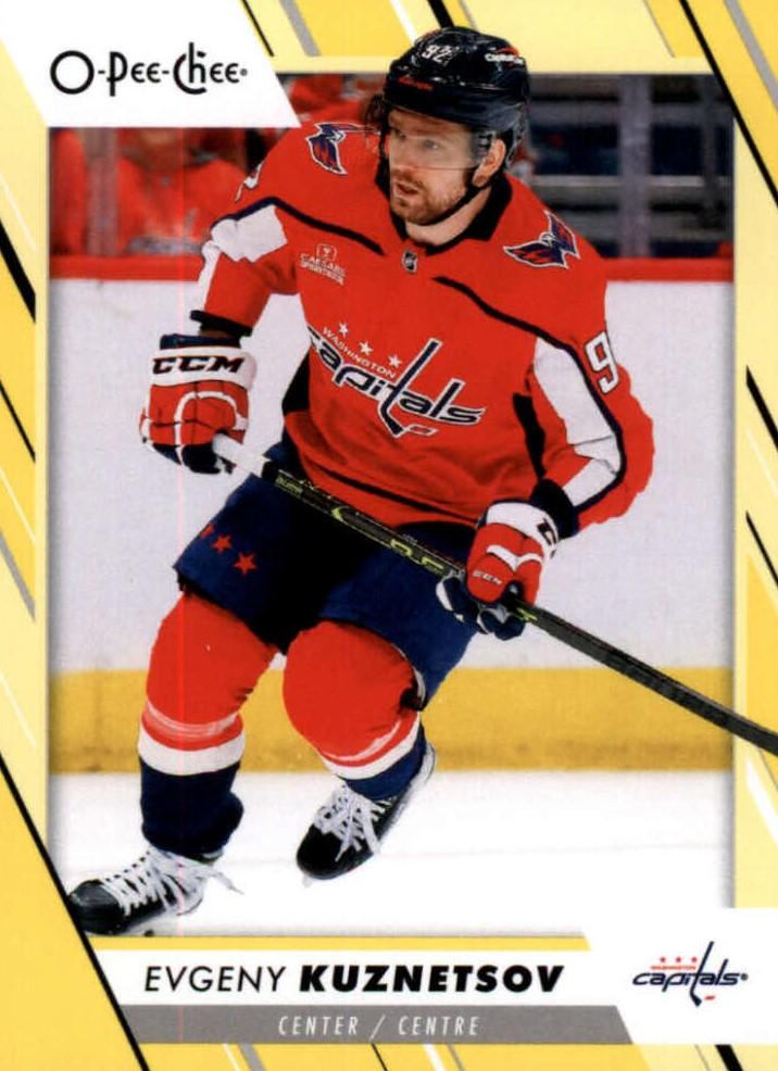 Evgeny Kuznetsov #182 Washington Capitals | 2023-24 O-Pee-Chee Yellow Border