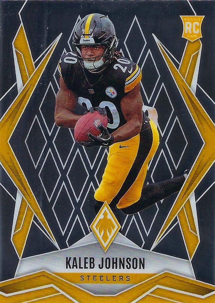 Kaleb Johnson #182 Pittsburgh Steelers | 2025 Panini Phoenix | NFL Football