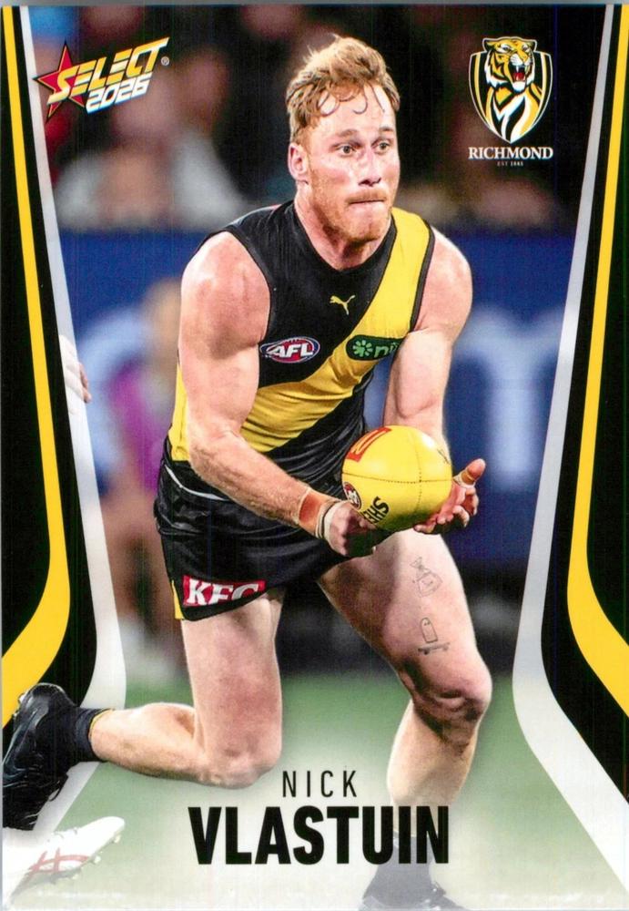 Nick Vlastuin #182 Richmond Tigers | 2026 Select AFL Footy Stars