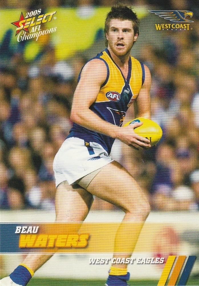 Beau Waters #183 West Coast Eagles | 2008 Select AFL Champions