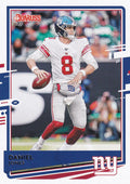Daniel Jones #183 New York Giants | 2020 Panini Donruss | NFL Football