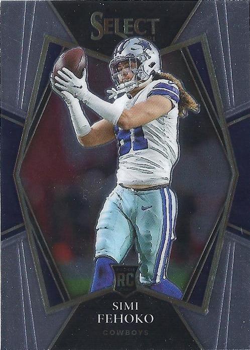 Simi Fehoko #183 Dallas Cowboys | 2021 Panini Select |  | NFL Football