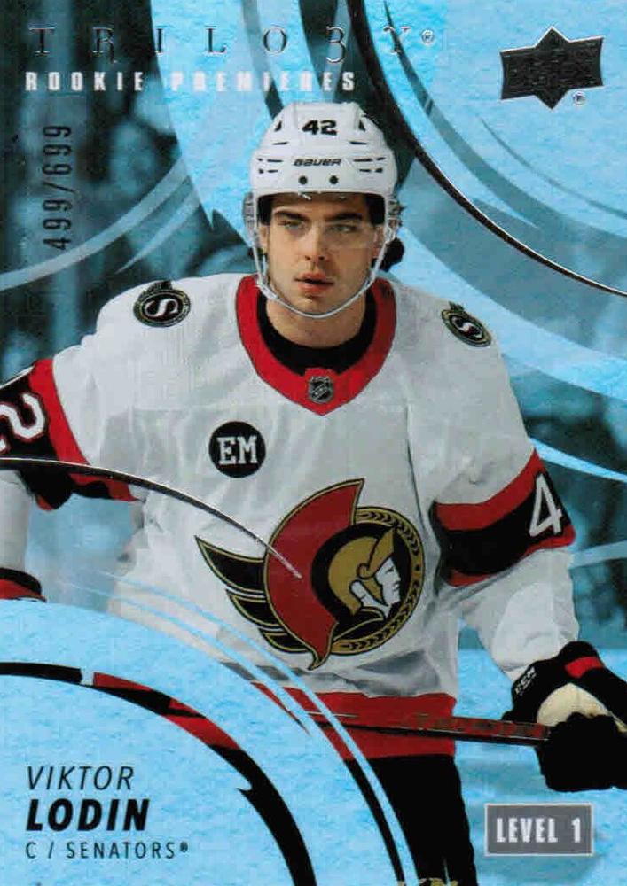 Viktor Lodin #183 Ottawa Senators | 2022-23 Upper Deck Trilogy