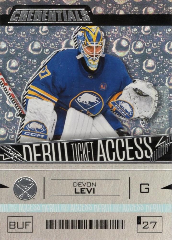 Devon Levi #183 Buffalo Sabres | 2023-24 Upper Deck Credentials