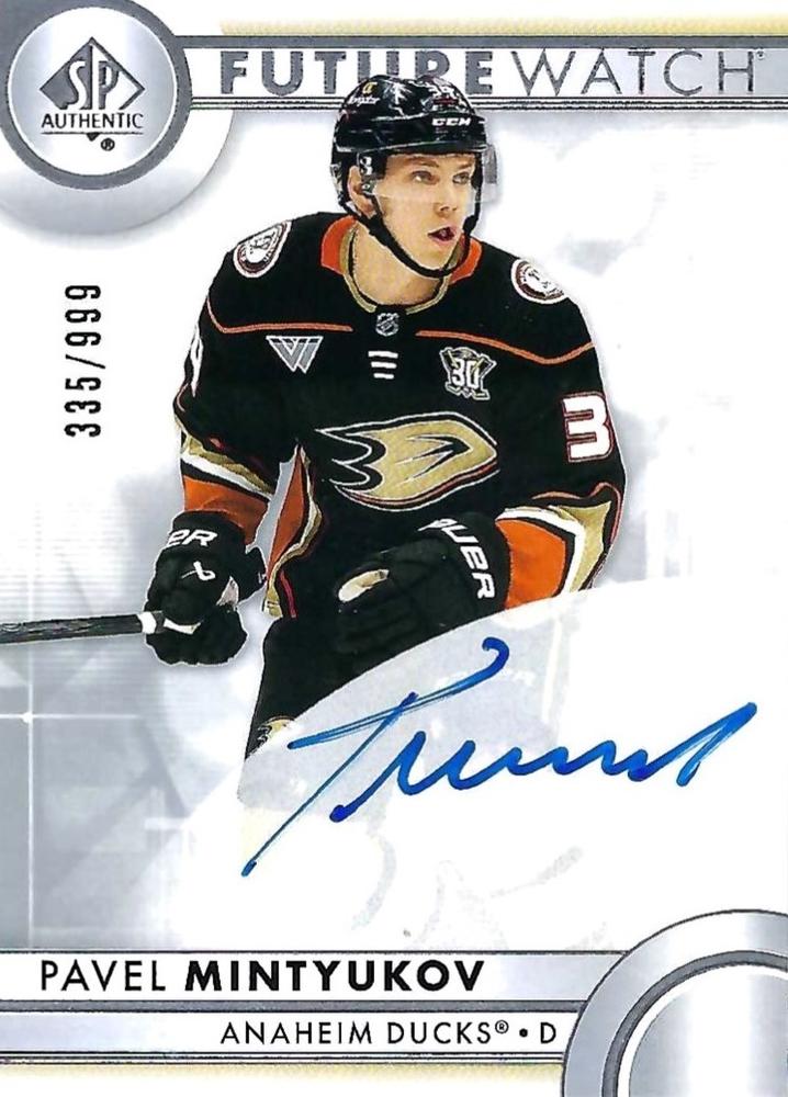 Pavel Mintyukov #183 Anaheim Ducks | 2023-24 SP Authentic