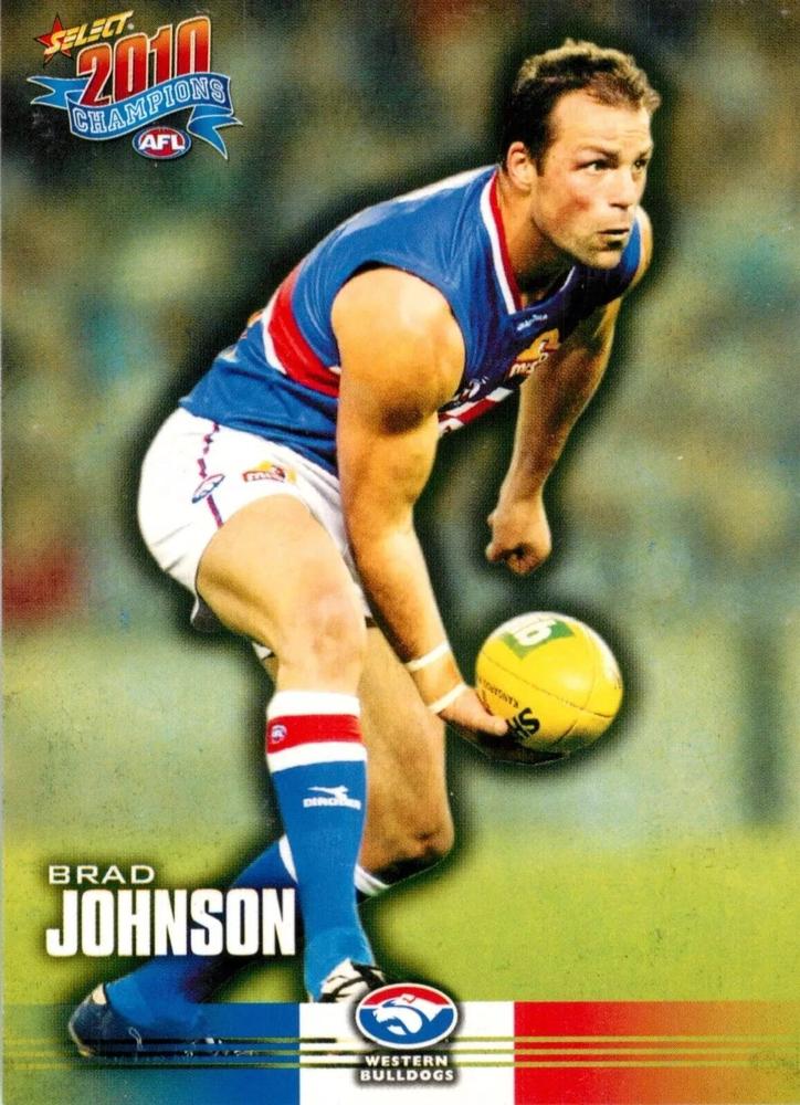 Brad Johnson #184 Western Bulldogs | 2010 Select AFL Champions