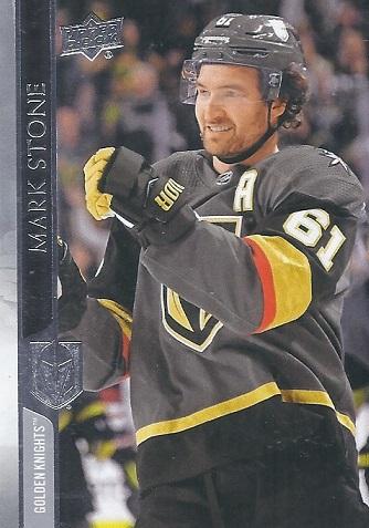 Mark Stone #184 Vegas Golden Knights | 2020-21 Upper Deck