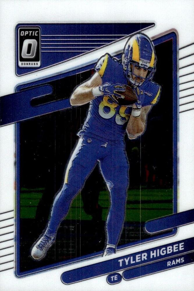 Tyler Higbee #184 Los Angeles Rams | 2021 Donruss Optic | NFL Football
