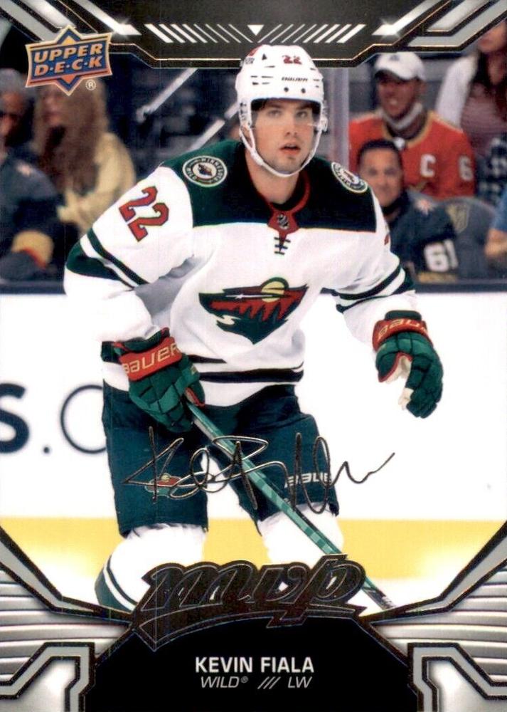 Kevin Fiala #184 Minnesota Wild | 2022-23 Upper Deck MVP Silver Script