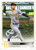 Hoy Park #184 Pittsburgh Pirates (Factory set, Large RC logo) | 2022 Topps