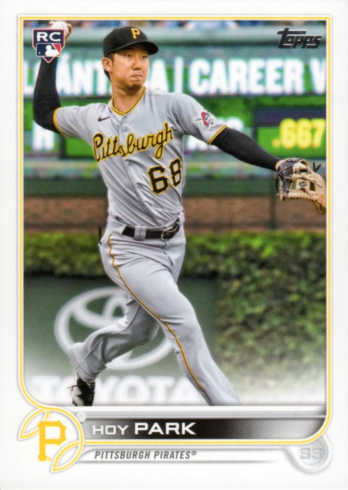 Hoy Park #184 Pittsburgh Pirates (Factory set, Large RC logo) | 2022 Topps