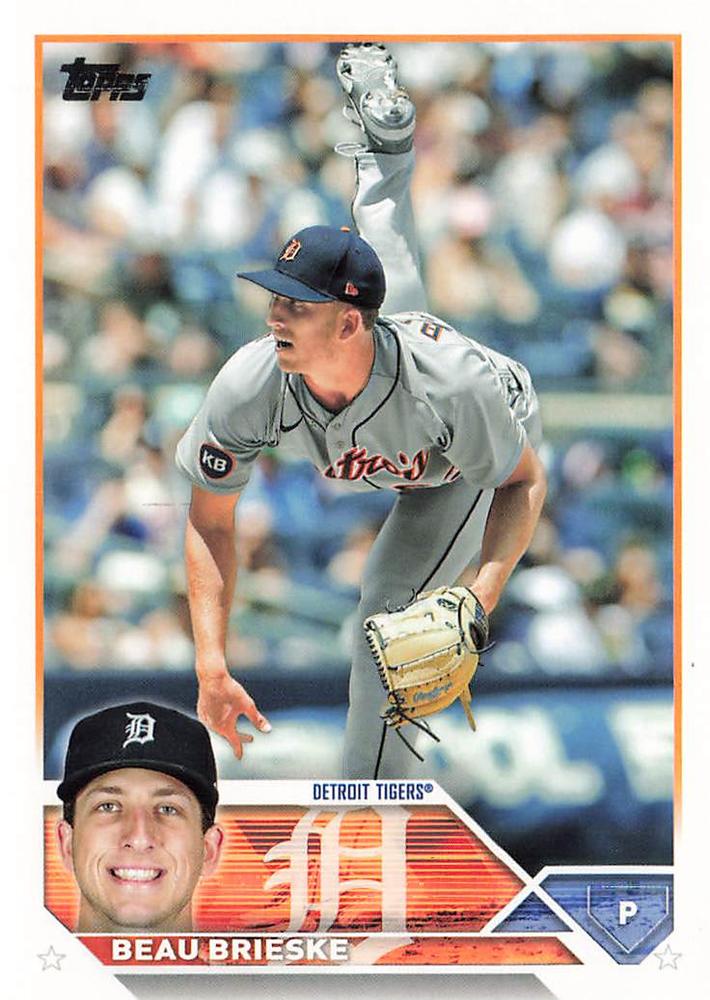 Beau Brieske #184 Detroit Tigers | 2023 Topps