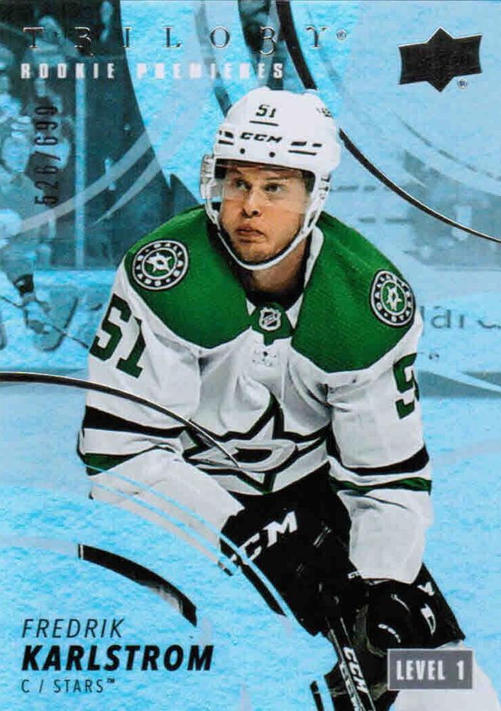 Fredrik Karlstrom #184 Dallas Stars | 2022-23 Upper Deck Trilogy