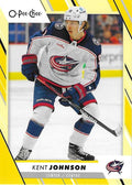 Kent Johnson #184 Columbus Blue Jackets | 2023-24 O-Pee-Chee Yellow Border