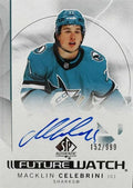 Macklin Celebrini #184 San Jose Sharks | 2024-25 SP Authentic
