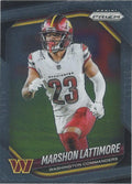 Marshon Lattimore #184 Washington Commanders | 2025 Panini Prizm | NFL Football