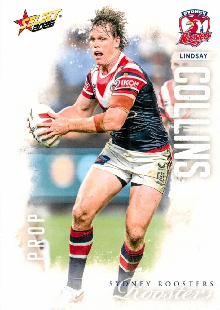 Lindsay Collins #184 Sydney Roosters | 2026 Select NRL League Heroes