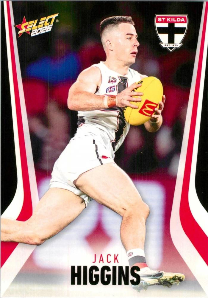Jack Higgins #184 St. Kilda Saints | 2026 Select AFL Footy Stars
