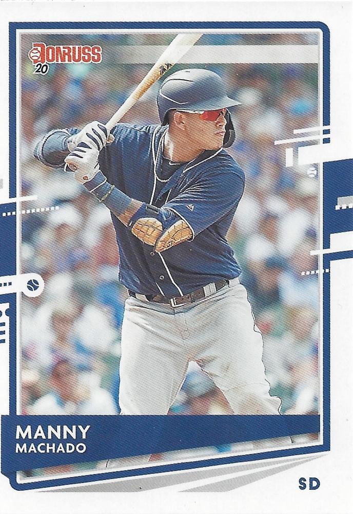 Manny Machado #185 San Diego Padres | 2020 Donruss