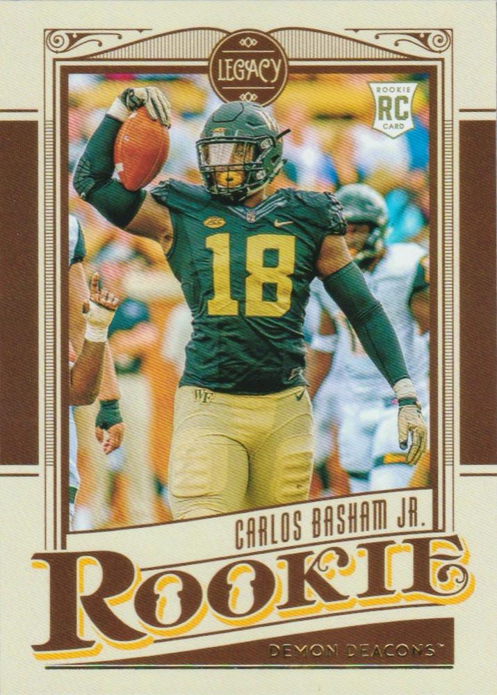 Carlos Basham Jr. #185 Rookie | 2021 Panini Legacy | NFL Football