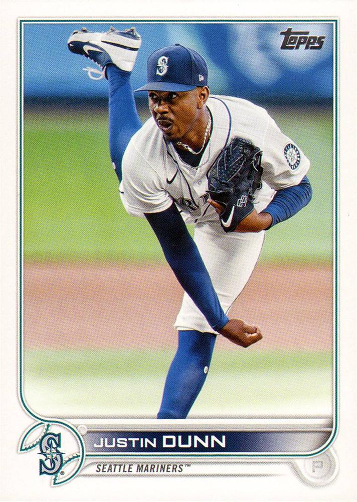Justin Dunn #185 Seattle Mariners | 2022 Topps