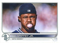 Ken Griffey Jr. #185 Seattle Mariners (Legend, blowing bubble) | 2022 Topps