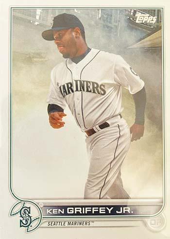 Ken Griffey Jr. #185 Seattle Mariners (Legend, walking through smoke) | 2022 Topps