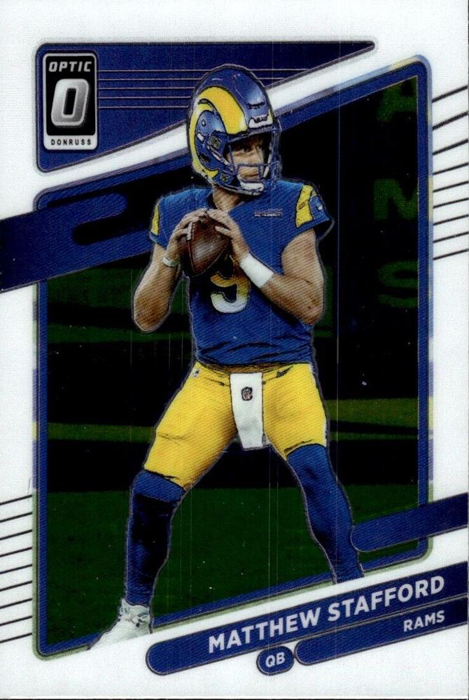 Matthew Stafford #185 Los Angeles Rams | 2021 Donruss Optic | NFL Football
